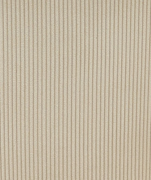 English Elm Corduroy Barrel Accent Chair Ribbed Channel Tufted Upholstery with Slim Black Metal Legs Beige B2735P508511