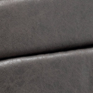 English Elm Mid-Century Modern Accent Chair Solid Wood Frame Open Arm Microfiber Upholstered Seat Grey B2735P510547