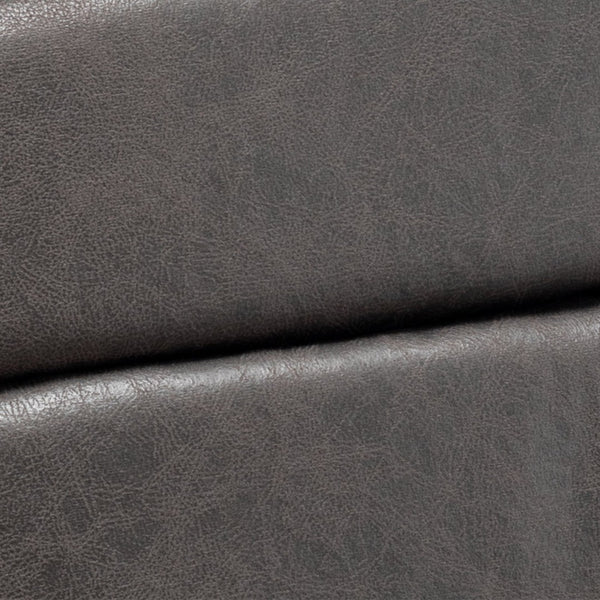 English Elm Mid-Century Modern Accent Chair Solid Wood Frame Open Arm Microfiber Upholstered Seat Grey B2735P510547