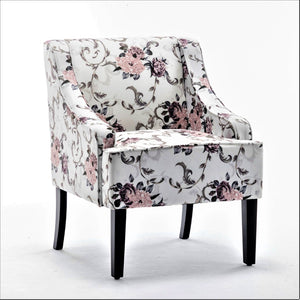 English Elm Versatile Solid Wood Accent Chair Velvet Upholstered Tailored Silhouette for Dining Bedroom Multicolor B2735P511131