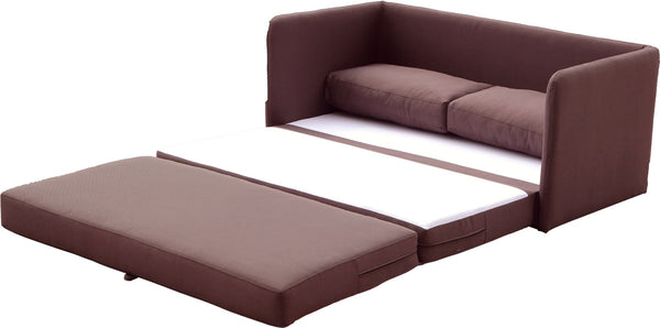 English Elm Container Furniture Direct Kathy Modern Fabric Sleeper Loveseat for Compact Living Spaces B2735P526842