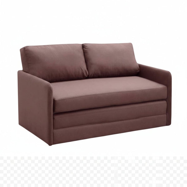 English Elm Container Furniture Direct Kathy Modern Fabric Sleeper Loveseat for Compact Living Spaces B2735P526842