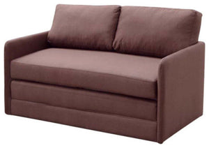 English Elm Container Furniture Direct Kathy Modern Fabric Sleeper Loveseat for Compact Living Spaces B2735P526842