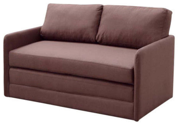 English Elm Container Furniture Direct Kathy Modern Fabric Sleeper Loveseat for Compact Living Spaces B2735P526842