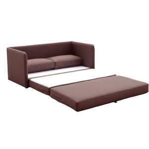 English Elm Container Furniture Direct Kathy Modern Fabric Sleeper Loveseat for Compact Living Spaces B2735P526842