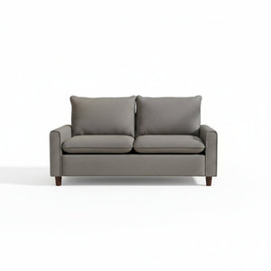 English Elm Container Furniture Direct Kathy Fabric Sleeper Loveseat with Tapered Wood Legs Small Space B2735P526852