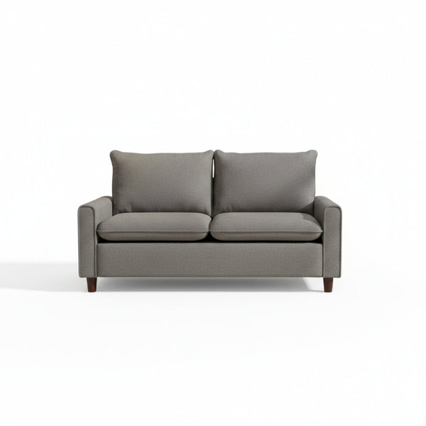 English Elm Container Furniture Direct Kathy Fabric Sleeper Loveseat with Tapered Wood Legs Small Space B2735P526852