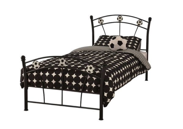 English Elm Heavy Duty Steel Twin Platform Bed Frame with Metal Slats for Teen or Adult Rooms B2735P558464