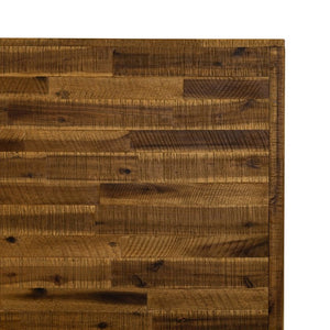 English Elm Dorvelle Solid Acacia Queen Bed Antique Finish Low Profile Headboard Rustic Organic B2736S00019