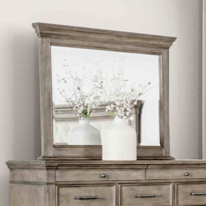English Elm Traditional Solid Wood Dresser Aged Oak Finish Bun Feet Smooth Glide Bedroom Storage B2741P508555