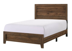 English Elm Beautiful Full Panel Bed in Warm Cherry Wood Tones for a Contemporary Bedroom B2741P542232