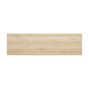 English Elm Rustic Console Cabinet with Tempered Glass Doors Adjustable Shelves and Dark Metal Hardware Natural B2741P565630