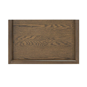 English Elm Contemporary Matte Black Nightstand with Dovetail Drawer and Open Shelf for Modern Bedrooms Dark Walnut Acacia Wood,Engineered Wood,Rubber Wood 17 L x 17 W x 26 H B2741P569520