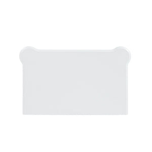 English Elm Glam Pearl White Chest with LED Lighting Rope Twist Carvings and Dovetail Drawers B2741P572043