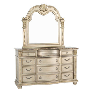 English Elm 1Pc Mid-Century Walnut Bedroom Chest Dovetail Joinery Cedar Felt Lined Drawers Bronze Pulls Champagne/Gold 68 L x 20.5 W x 41 H B2741P573016