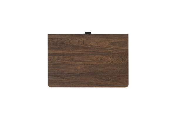 English Elm Walnut 3 Piece Bedroom Set with LED Headboard Nightstands and USB Charging Ports Eastern King B2741S01060