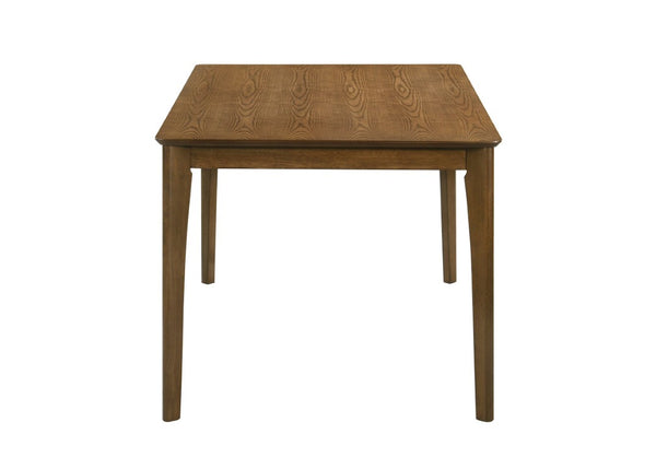 English Elm 5Pc Rectangular Dining Set Wood Grain Table with Four Beige Upholstered Chairs B2741S01084