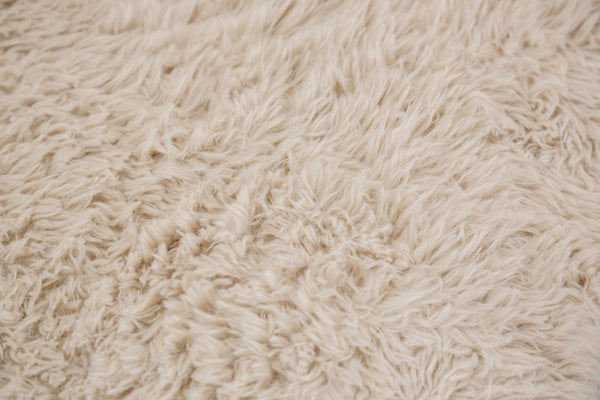 English Elm Living Room 6 Piece Faux Fur Modular Sectional Daybed with High Density Foam Seating Sand B2741S01190