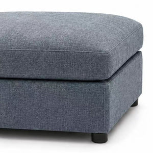 English Elm Ottoman Upholstered Low Profile Footrest Extra Seat or Sectional Sofa Extension B2748P481382