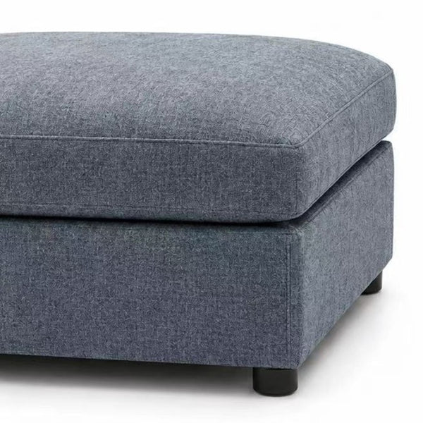 English Elm Ottoman Upholstered Low Profile Footrest Extra Seat or Sectional Sofa Extension B2748P481382