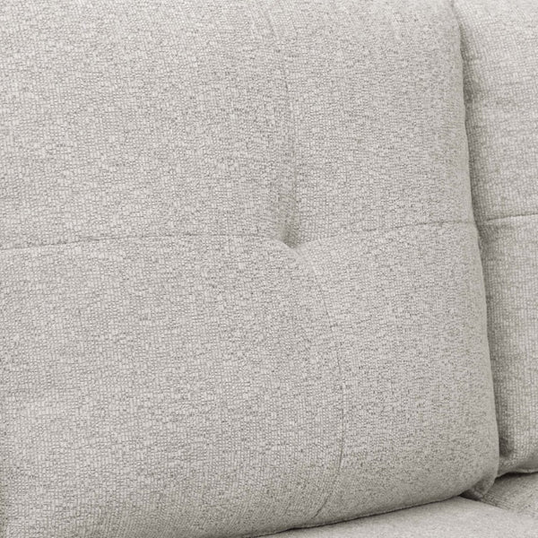 English Elm 76.5 Inch Tufted Linen Blend Sleeper Sectional with Reversible Chaise and Hidden Storage B2748S00227