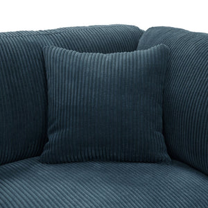 English Elm Corduroy Ribbed Modular L-Shaped Sectional Sofa for Cozy Contemporary Living Rooms B2748S00267