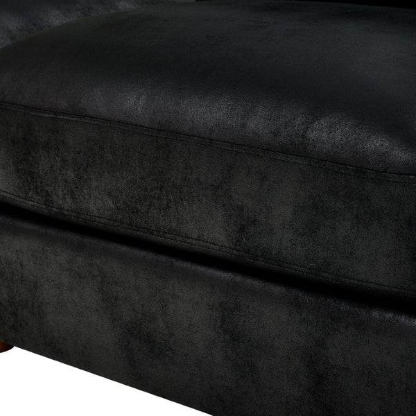 English Elm Modular Corduroy Sectional Sofa with Ribbed Texture for Flexible Living Room Layouts B2748S00281