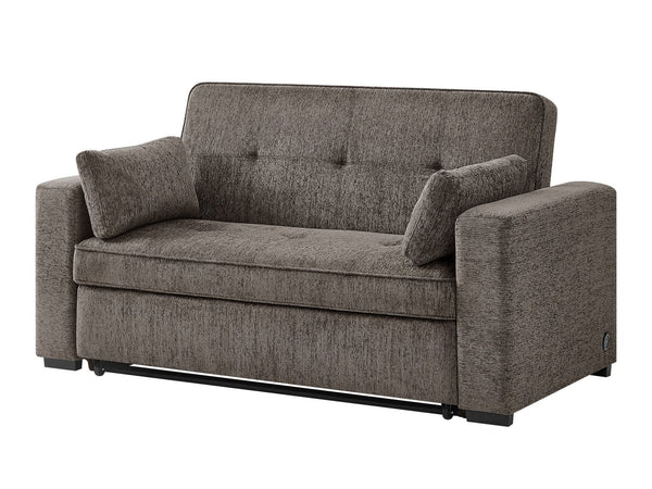 English Elm Anders Chenille Sleeper Sofa with Memory Foam Pull Out Bed and Usb Charging Ports B2749S00379
