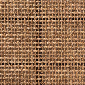 English Elm Bohemian Woven Seagrass Queen Headboard with Solid Mahogany Frame Artisan Lattice B2750P467787