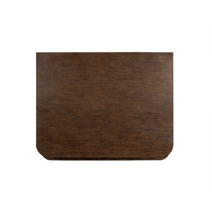 English Elm Zoey Oak Veneer Nightstand with Smooth Drawer for Contemporary Bedroom Decor B2756P573778