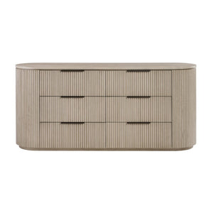English Elm Zoey Contemporary Brown Oak Tall Chest with Smooth Glides for Bedroom Storage Light Oak Engineered Wood,Metal,Solid Wood 20 L x 72 W x 33 H B2756P573787