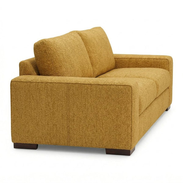 English Elm Modena Square Arm Sofa USA Handcrafted Hardwood Frame Polyester Upholstered Living Room Hepburn Chai Tea B2761P498637