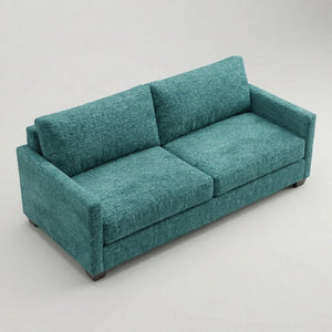 English Elm Damon American Made Sofa with Emerald Polyester Upholstery and Hardwood Frame Hepburn Emerald B2761P498777