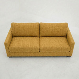 English Elm Damon American Made Sofa with Emerald Polyester Upholstery and Hardwood Frame Hepburn Chai Tea B2761P498778