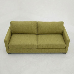 English Elm Damon American Made Sofa with Emerald Polyester Upholstery and Hardwood Frame Notion Appletini B2761P498782