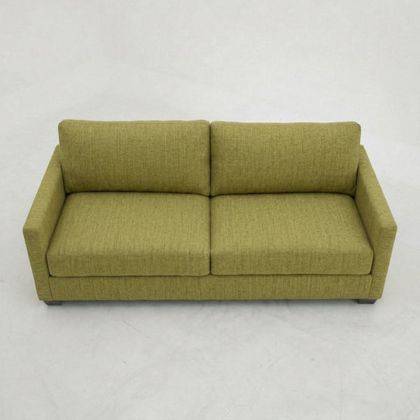 English Elm Damon American Made Sofa with Emerald Polyester Upholstery and Hardwood Frame Notion Appletini B2761P498782