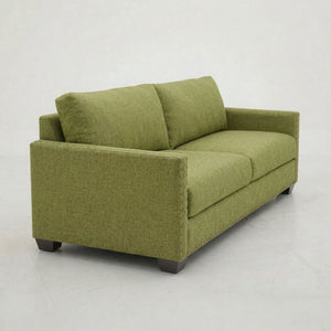English Elm Damon American Made Sofa with Emerald Polyester Upholstery and Hardwood Frame Notion Appletini B2761P498782