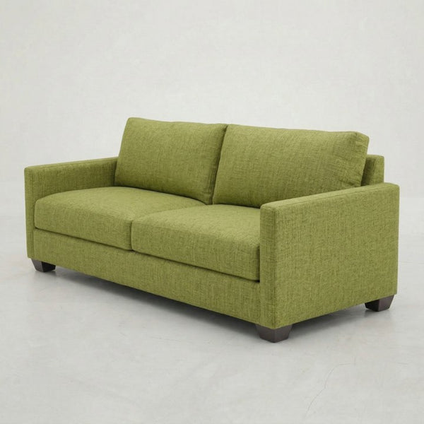 English Elm Damon American Made Sofa with Emerald Polyester Upholstery and Hardwood Frame Notion Appletini B2761P498782
