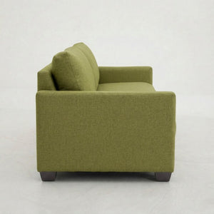 English Elm Damon American Made Sofa with Emerald Polyester Upholstery and Hardwood Frame Notion Appletini B2761P498782