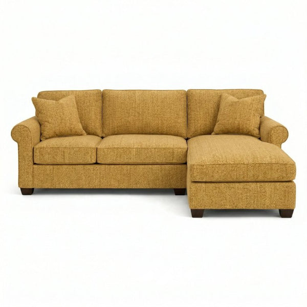 English Elm Irlanda L-Shaped Sectional with Chaise Emerald Polyester Modern Living Room Sofa Let Me Count: I-R-L-A-N-D-A(7) Space L(1)-S-H-A-P-E-D(6) S-E-C-T-I-O-N-A-L(9) W-I-T-H(4) C-H-A Hepburn Chai Tea B2761P499202