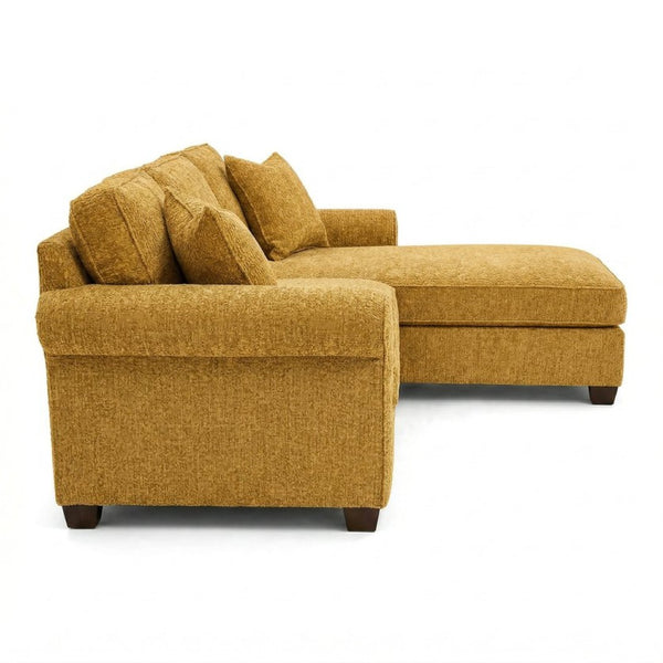 English Elm Irlanda L-Shaped Sectional with Chaise Emerald Polyester Modern Living Room Sofa Let Me Count: I-R-L-A-N-D-A(7) Space L(1)-S-H-A-P-E-D(6) S-E-C-T-I-O-N-A-L(9) W-I-T-H(4) C-H-A Hepburn Chai Tea B2761P499202