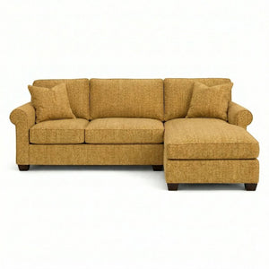 English Elm Irlanda L-Shaped Sectional with Chaise Emerald Polyester Modern Living Room Sofa Let Me Count: I-R-L-A-N-D-A(7) Space L(1)-S-H-A-P-E-D(6) S-E-C-T-I-O-N-A-L(9) W-I-T-H(4) C-H-A Hepburn Chai Tea B2761P499202