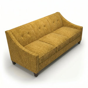English Elm Berlin American Made Sofa Tailored Polyester Upholstery Squared Arms Living Room B2761P527931