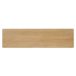 English Elm Sideboard, Handcrafted Mango Wood Geometric Relief Carved Front for Dining or Entryway B2769P516014