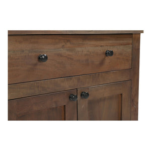 English Elm Nightstand, Reclaimed Neem Wood Wireless Charging Traditional Cabinet Farmhouse Bedroom B2769P516497