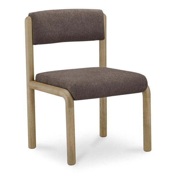 English Elm Dining Chair Set of 2 Solid Ash Wood Frame with Padded Back for Modern Farmhouse Tables B2769P516509