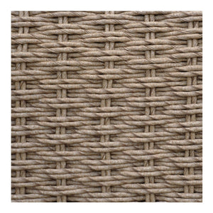 English Elm Outdoor Wicker Accent Chair with Uv Resistant Cushions and Aluminum Frame for Patio B2769P516519