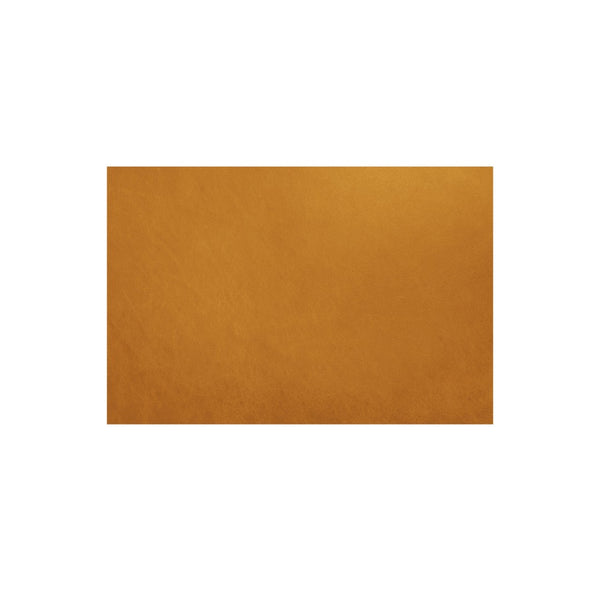 English Elm Ottoman, Solid Oak Legs Top Grain Leather Tufted Square Living Room Focal Piece Tan B2769P516527