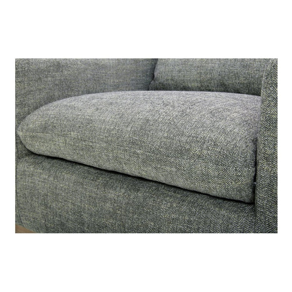 English Elm Swivel Barrel Back Accent Chair with High-density Foam and Rubberwood Base for Living Rooms B2769P516545