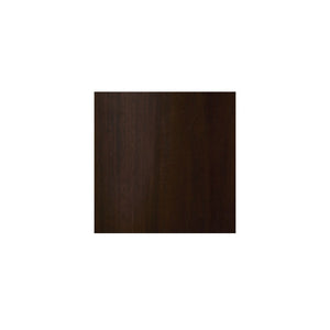 English Elm Bookcase, Curved Mahogany Four Shelf Display Unit Warm Brown Wood Grain Living Room B2769P516566